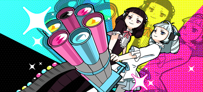 ガトリング型トナー充填機を取り出すコニンとミノン